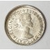 AUSTRALIA 1962 .  THREEPENCE . ERROR . MIS-STRIKE . OFF CENTRE